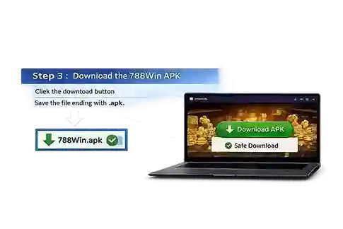 Download 788Win APK file on PC with safe download button and APK file format